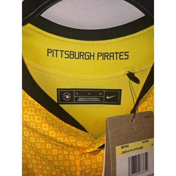 Nike Pittsburgh Pirates Paul Skenes City Connect Jersey Mens Small - Picture 4 of 6